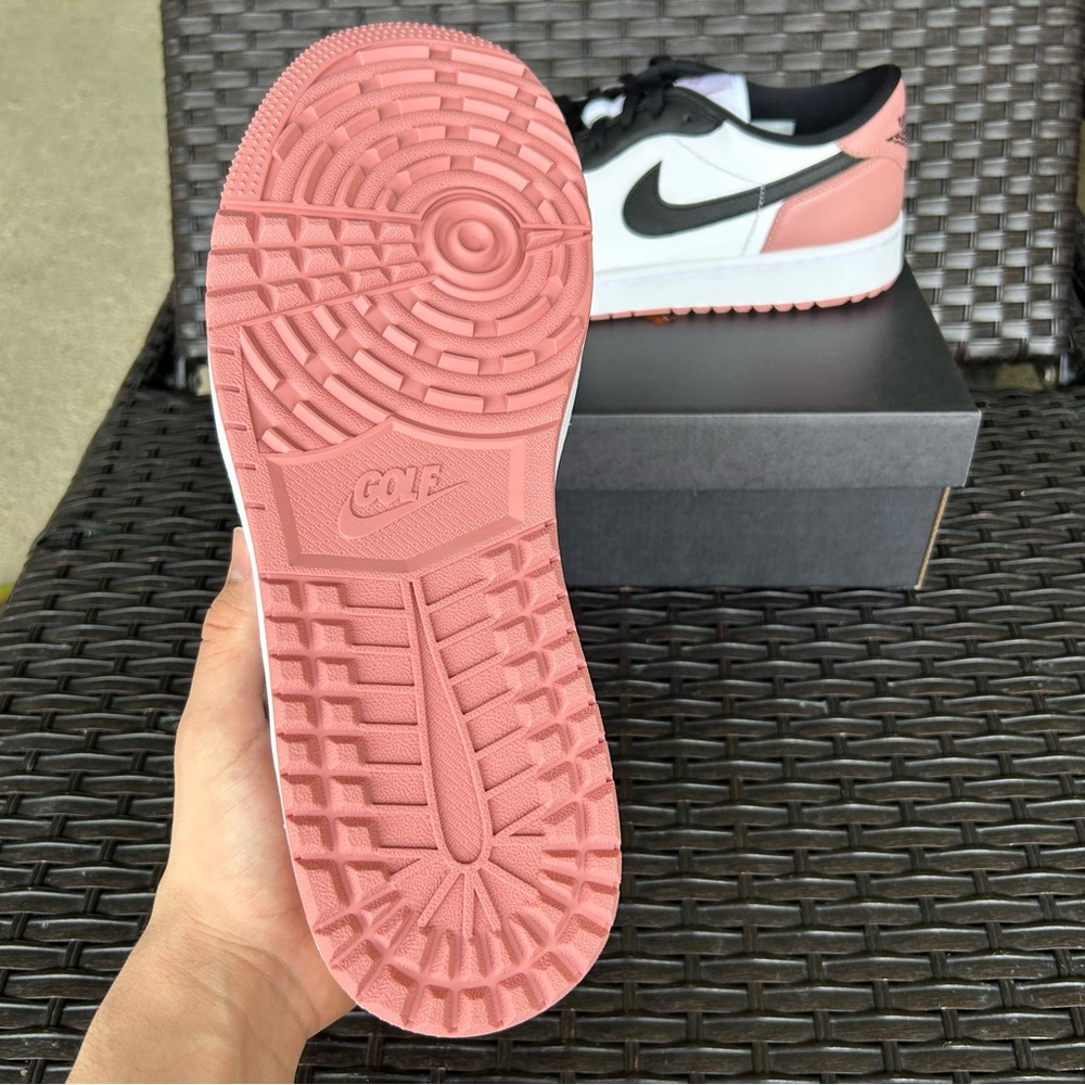 AIR JORDAN 1 GOLF LOW RUST PINK Size 14 - Picture 5 of 5